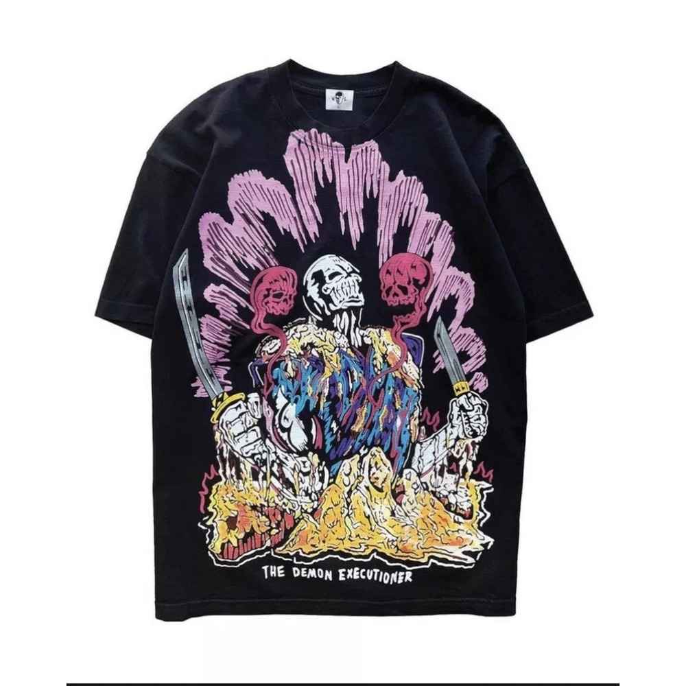 Warren Lotas Heavyweight Demon Burial T-Shirt Large